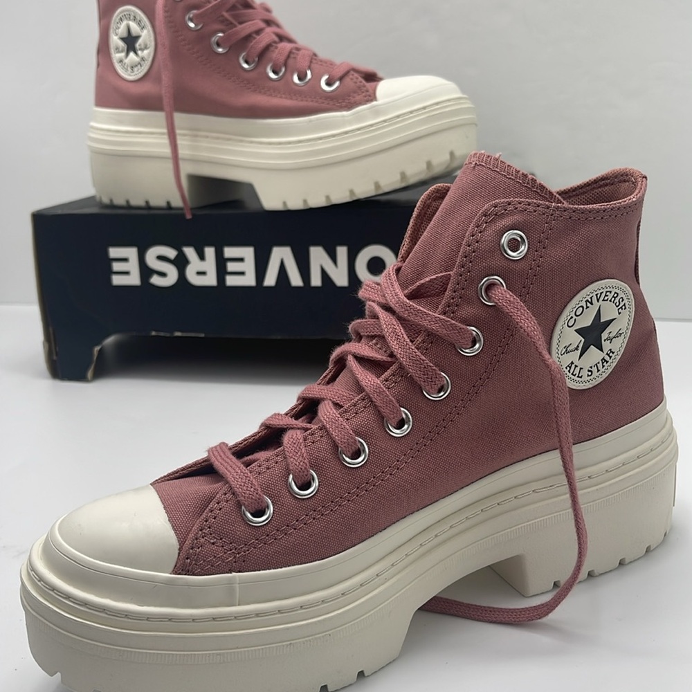 Converse Women's Platform Sneakers High Top A10618C
CTAS LUGGED HEEL HI LIGHT - Picture 15 of 16